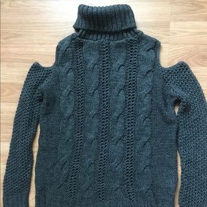 American Eagle Cold-shoulder Sweater